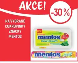Globus Na vybrané cukrovinky značky Mentos nabídka