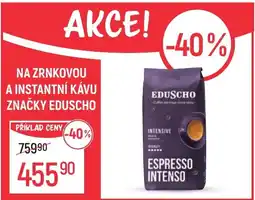 Globus Na zrnkovou a instantní kávu značky Eduscho nabídka