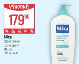Globus MIXA tělové mléko nabídka