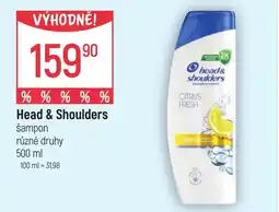Globus Head & Shoulders šampon nabídka