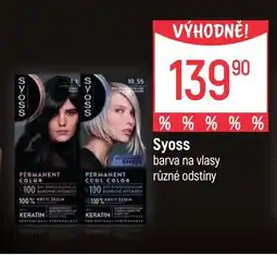 Globus SYOSS barva na vlasy nabídka
