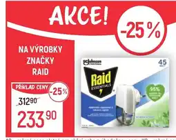 Globus Na výrobky značky Raid nabídka