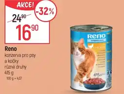 Globus RENO konzerva pro psy a kočky nabídka
