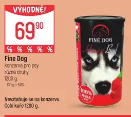 Globus FINE DOG konzerva pro psy nabídka