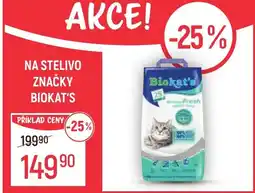 Globus Na stelivo značky Biokat's nabídka