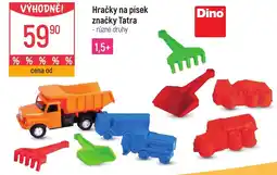 Globus Hračky na písek značky Tatra nabídka