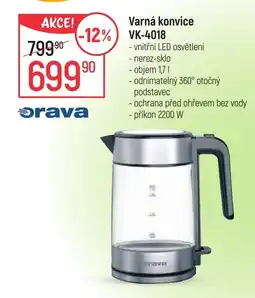 Globus Varná konvice VK-4018 nabídka