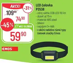 Globus LED čelovka P3538 nabídka
