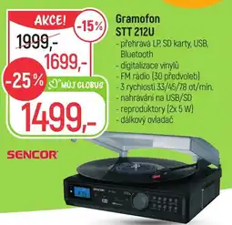 Globus Gramofon STT 212U nabídka