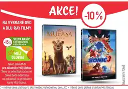 Globus Na vybrané DVD a Blu-ray filmy nabídka