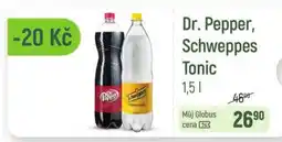 Globus Dr. Pepper, Schweppes Tonic nabídka