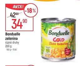 Globus Bonduelle zelenina nabídka