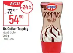 Globus Dr. Oetker Topping nabídka