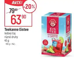 Globus Teekanne Eistee ledový čaj nabídka