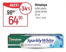Globus Himalaya zubní pasta nabídka