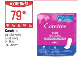 Globus Carefree dámské vložky nabídka