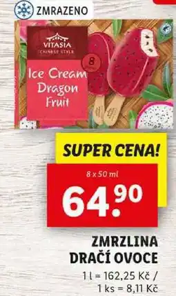 Lidl ZMRZLINA DRAČÍ OVOCE, 8x 50 ml nabídka