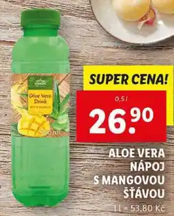 Lidl ALOE VERA NÁPOJ S MANGOVOU ŠŤÁVOU, 0,5 l nabídka