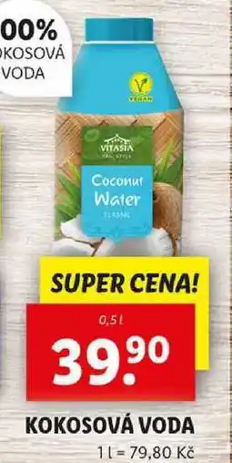 Lidl KOKOSOVÁ VODA, 0,5 l nabídka