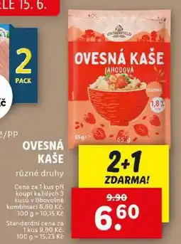 Lidl OVESNÁ KAŠE, 65 g nabídka
