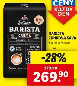 Lidl BARISTA ZRNKOVÁ KÁVA, 1 kg nabídka