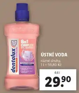 Lidl ÚSTNÍ VODA, 0,5 l nabídka