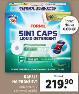 Lidl KAPSLE NA PRANÍ 5V1, 36 PD nabídka