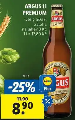 Lidl ARGUS 11 PREMIUM, 0,5 l nabídka