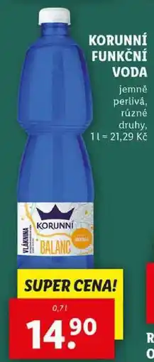 Lidl KORUNNÍ FUNKČNÍ VODA, 0,7 l nabídka
