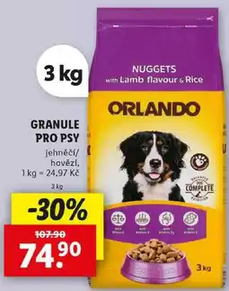 Lidl GRANULE PRO PSY, 3 kg nabídka