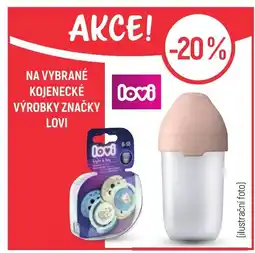 Globus Na vybrané kojenecké výrobky značky Lovi nabídka