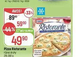 Globus Pizza ristorante nabídka