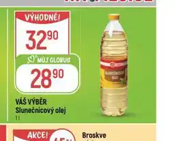 Globus Slunečnicový olej nabídka