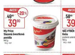 Globus Slazená švestková povidla nabídka
