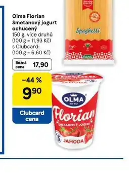 Tesco Olma florian smetanový jogurt ochucený nabídka