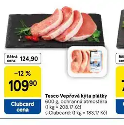 Tesco Vepřová kýta plátky nabídka