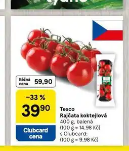Tesco Rajčata koktejlová nabídka