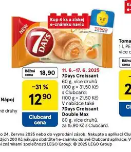 Tesco 7days croissant nabídka