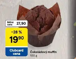Tesco Čokoládový muffin nabídka