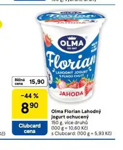Tesco Olma florian lahodný jogurt ochucený nabídka