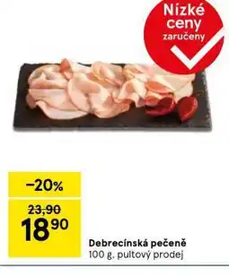 Tesco Debrecínská pečeně nabídka