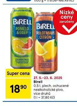 Tesco Birell nabídka