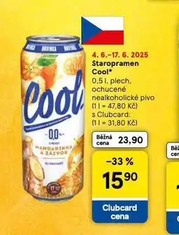 Tesco Staropramen cool nabídka