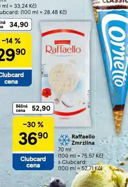 Tesco Raffaello zmrzlina nabídka