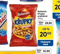 Tesco Bohemia křupky arašídové nabídka
