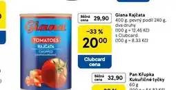 Tesco Giana rajčata nabídka