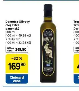 Tesco Demetra olivový olej extra panenský nabídka