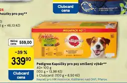 Tesco Pedigree kapsičky pro psy nabídka