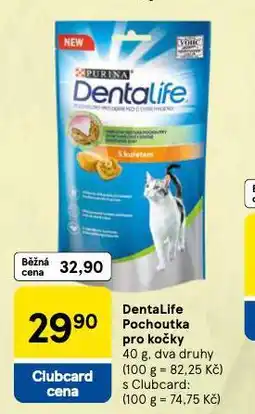 Tesco Dentalife pochoutky pro kočky nabídka