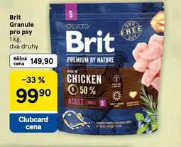 Tesco Brit granule pro psy nabídka